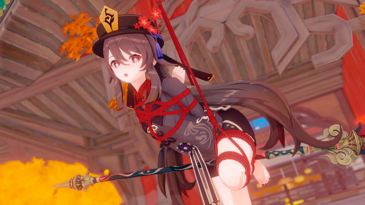 HuTao 火蝶囚于蛛网之上 杂图 page 2 full