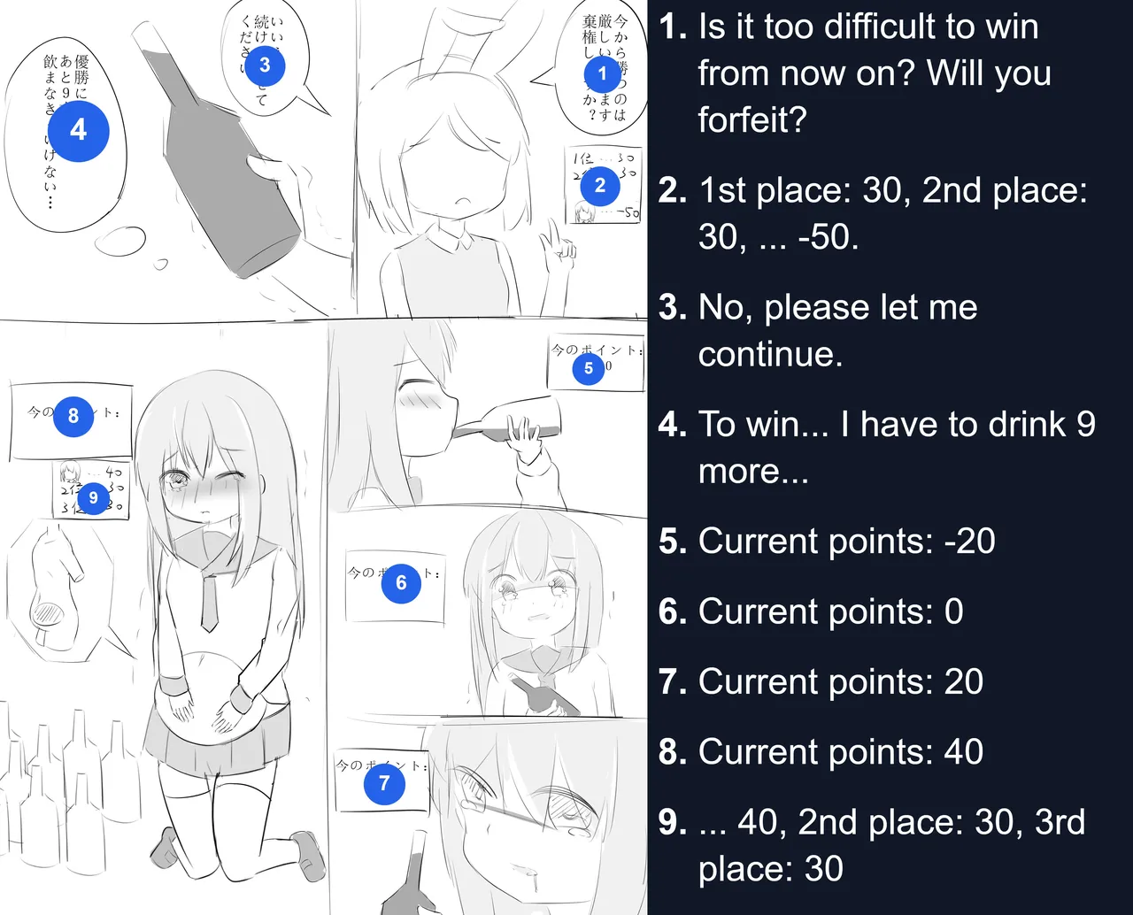 Pee holding contest. page 10 full