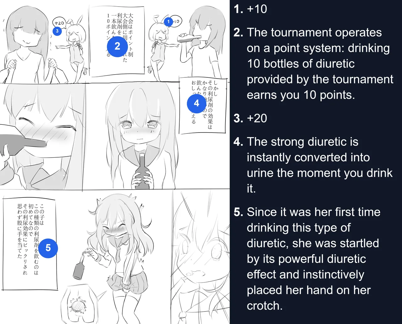 Pee holding contest. page 8 full