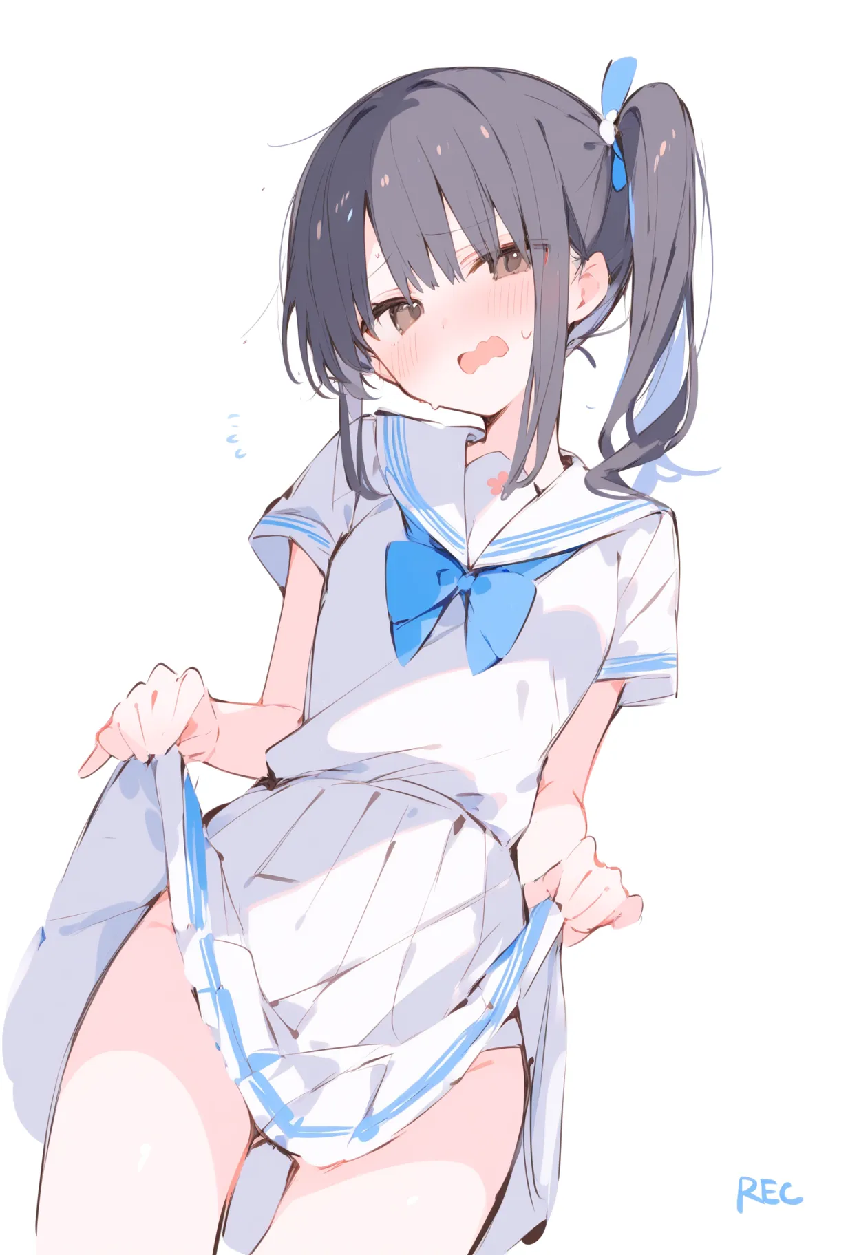 押しの弱い女の子が断りきれない話～パンツ見せ編～ | 川岩正義/カワイイ工房 page 10 full