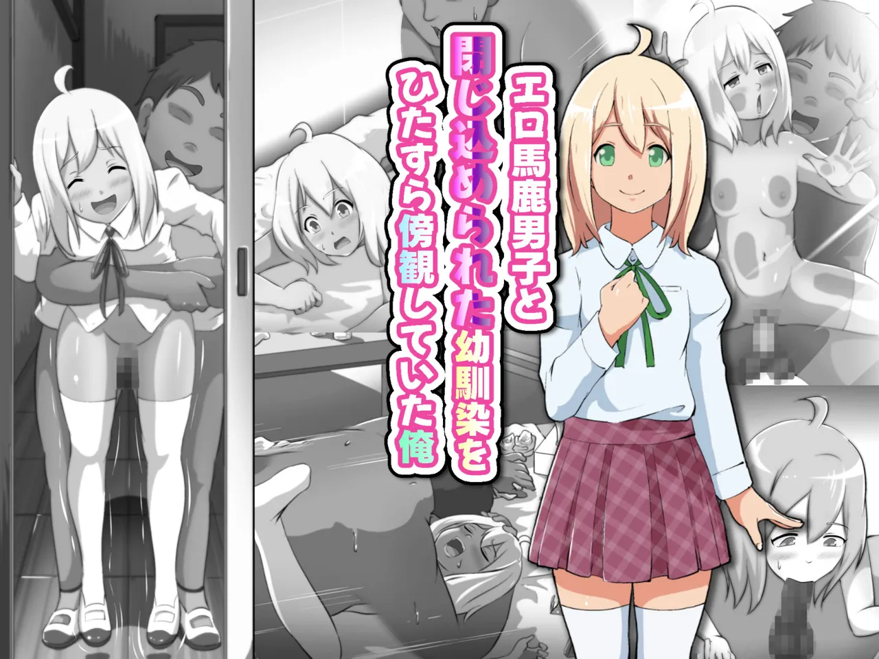 エロ馬鹿男子と閉じ込められた幼馴染をひたすら傍観していた俺 page 1 full