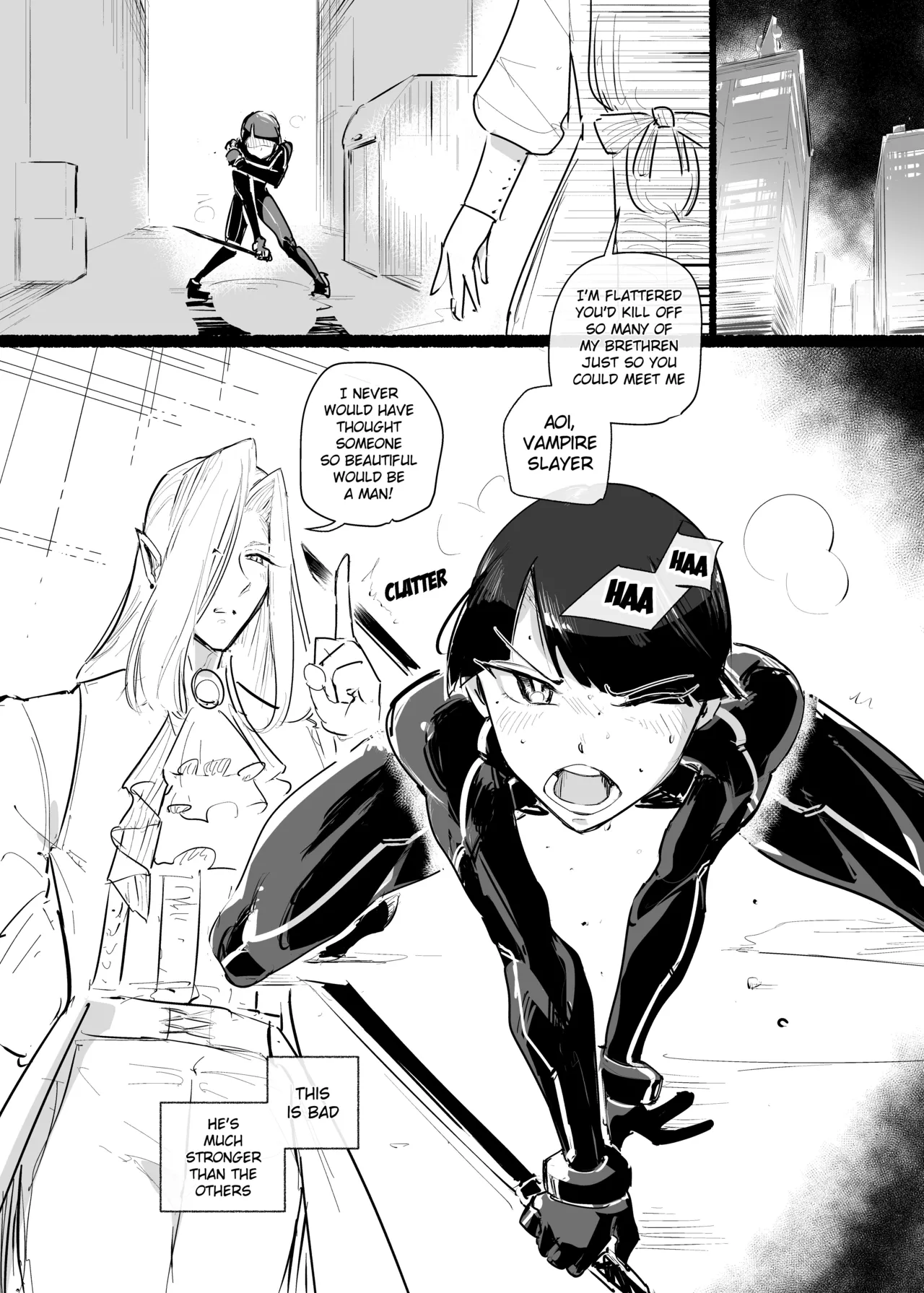 Aoi, the vampire slayer part 1 page 1 full