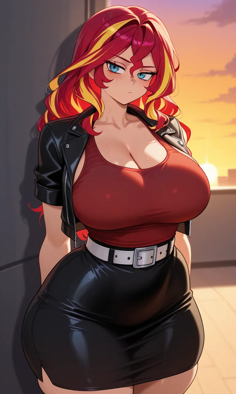 My Little Pony - Sunset Shimmer daidoujipv ai generated page 1 full