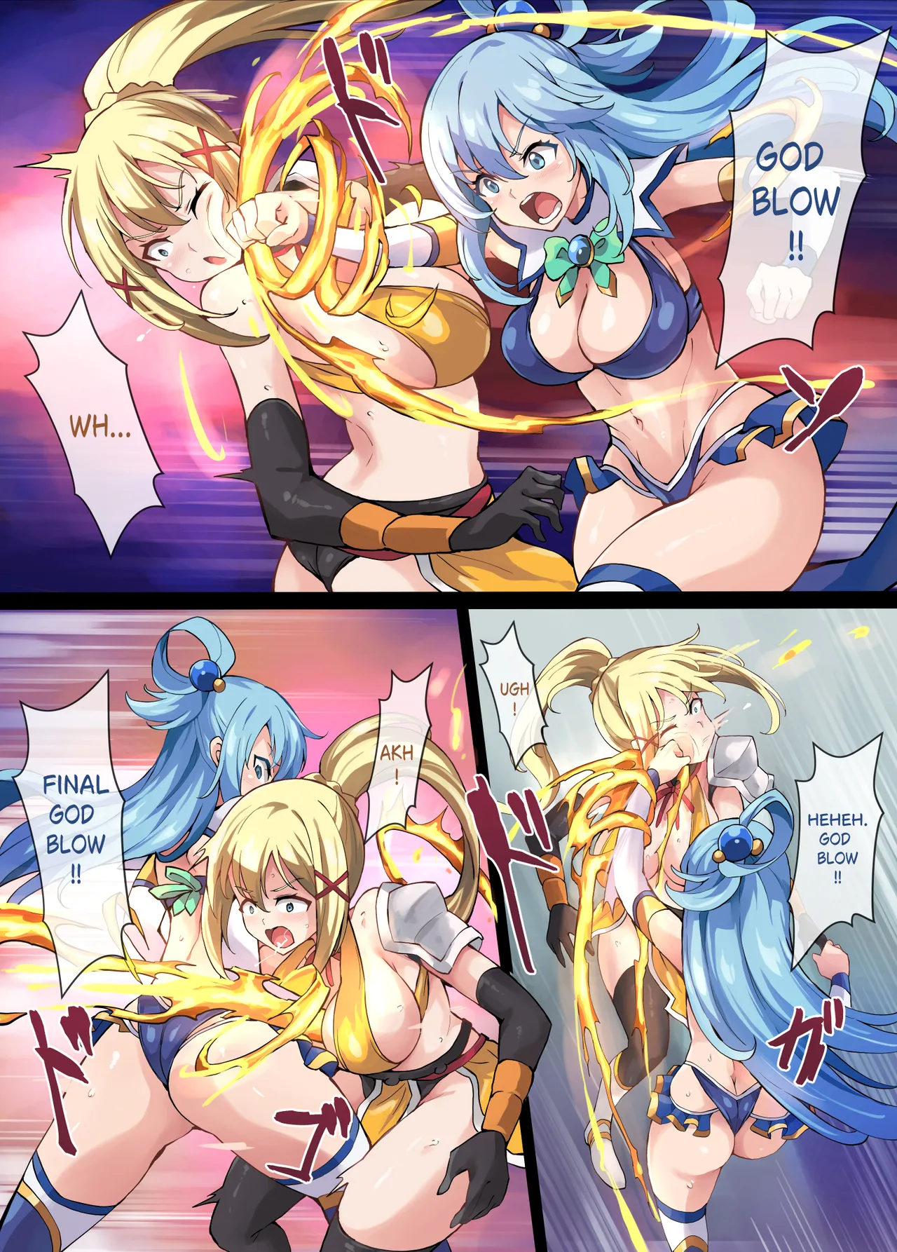 Kono Subarashii Wrestle Quest! page 9 full