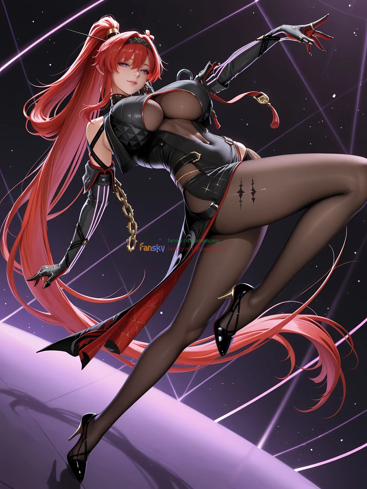 鸣潮-吟霖-原神-恰斯卡 page 2 full