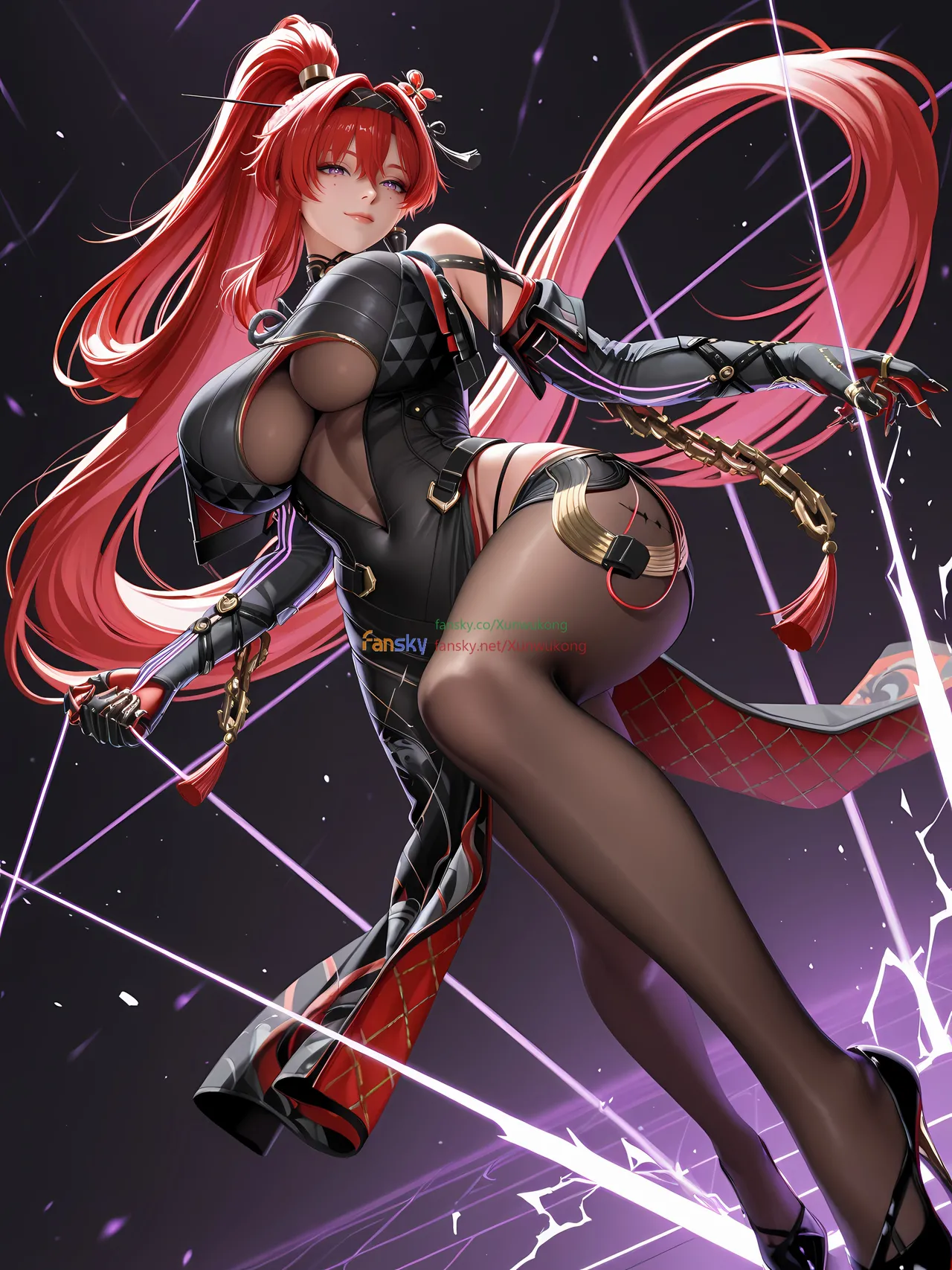 鸣潮-吟霖-原神-恰斯卡 page 3 full