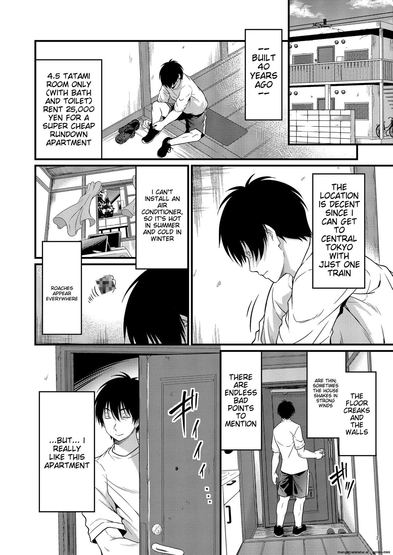 Yojouhan Ikken Apart de Komochi Dosukebe Rinjin to Asedaku Noukou na Otsukiai - A sweaty, intense relationship with a perverted neighbor with a child in a four and a half tatami mat apartment page 5 full