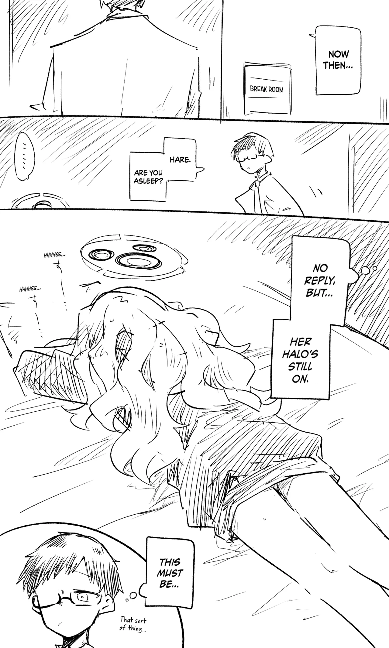 Hare Koukaibun + Short Manga + Omake page 3 full