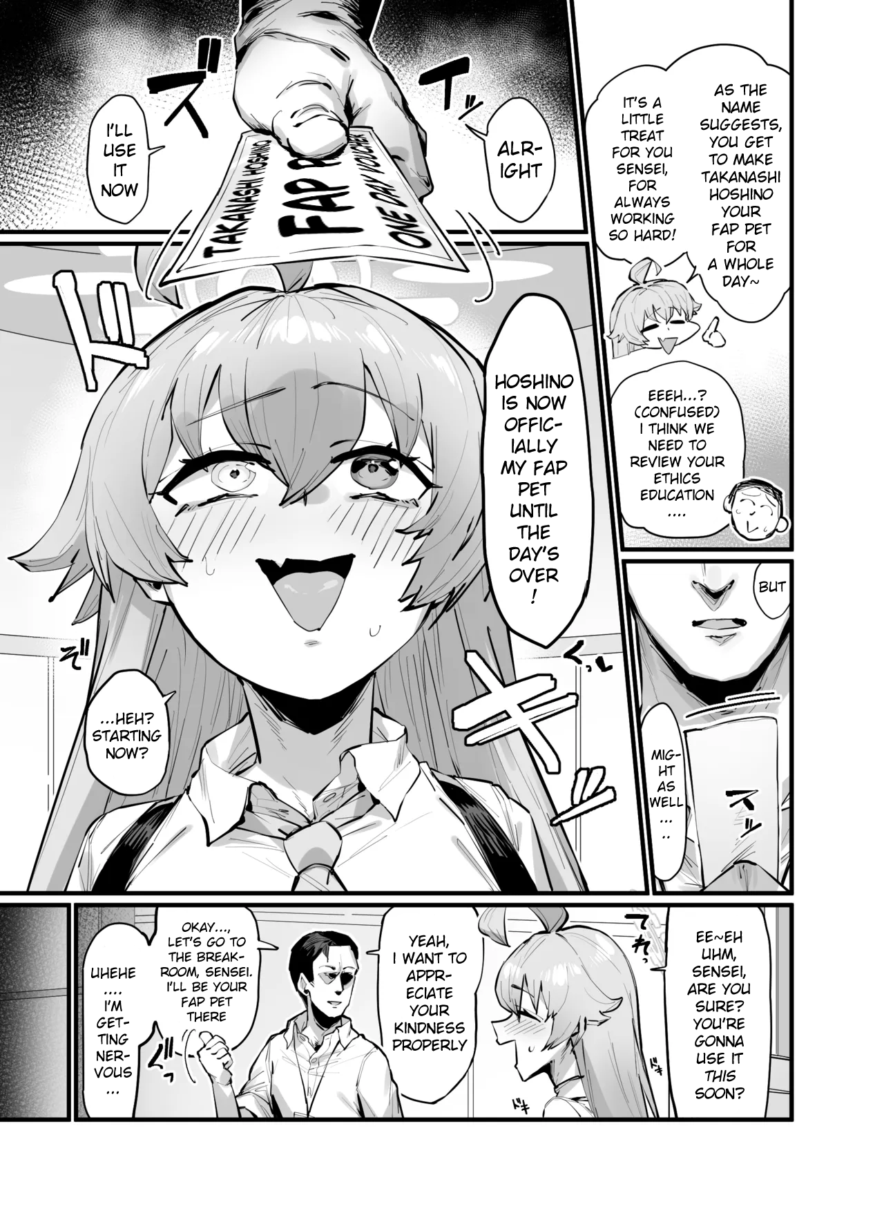 Kawaii Seito wa 1-nichi OnaPet | My Cute Student is My Fapping Pet for The Day page 3 full