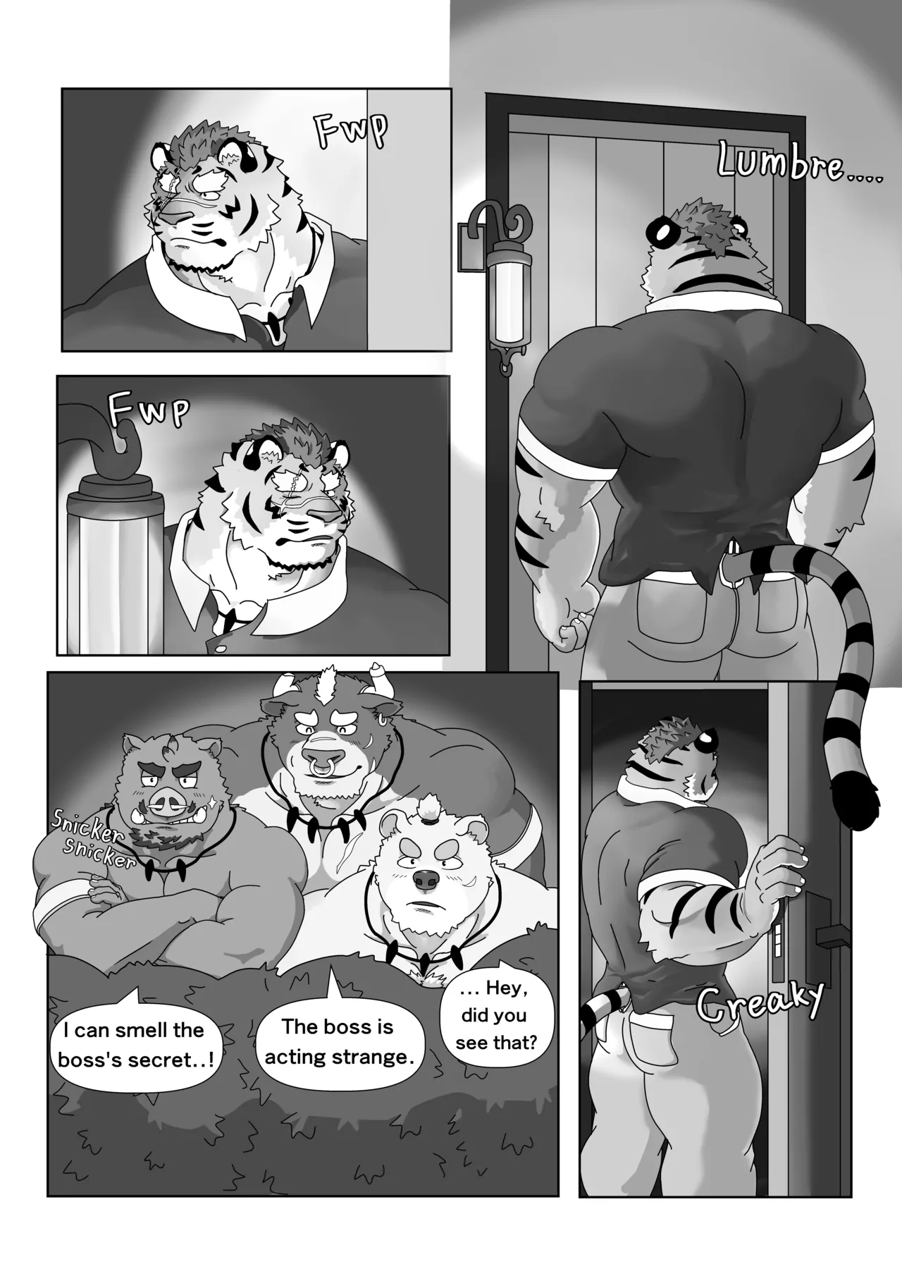 The henchmen want to celebrate the boss page 8 full