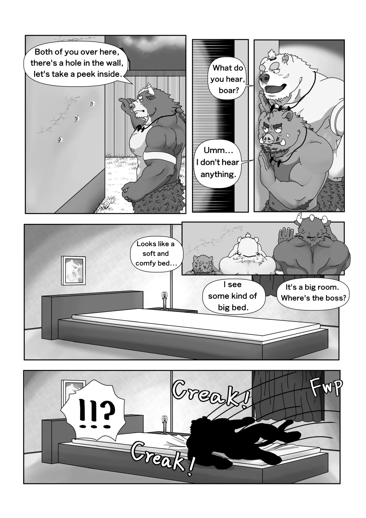 The henchmen want to celebrate the boss page 9 full