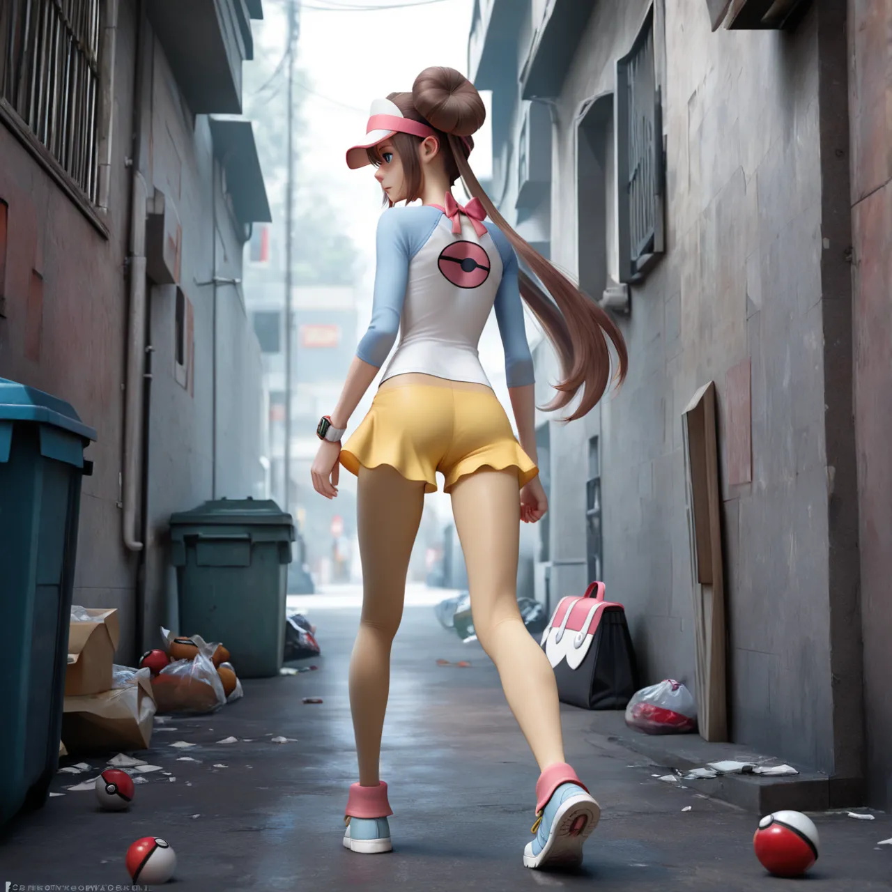 If Rosa walk into the back alley page 3 full