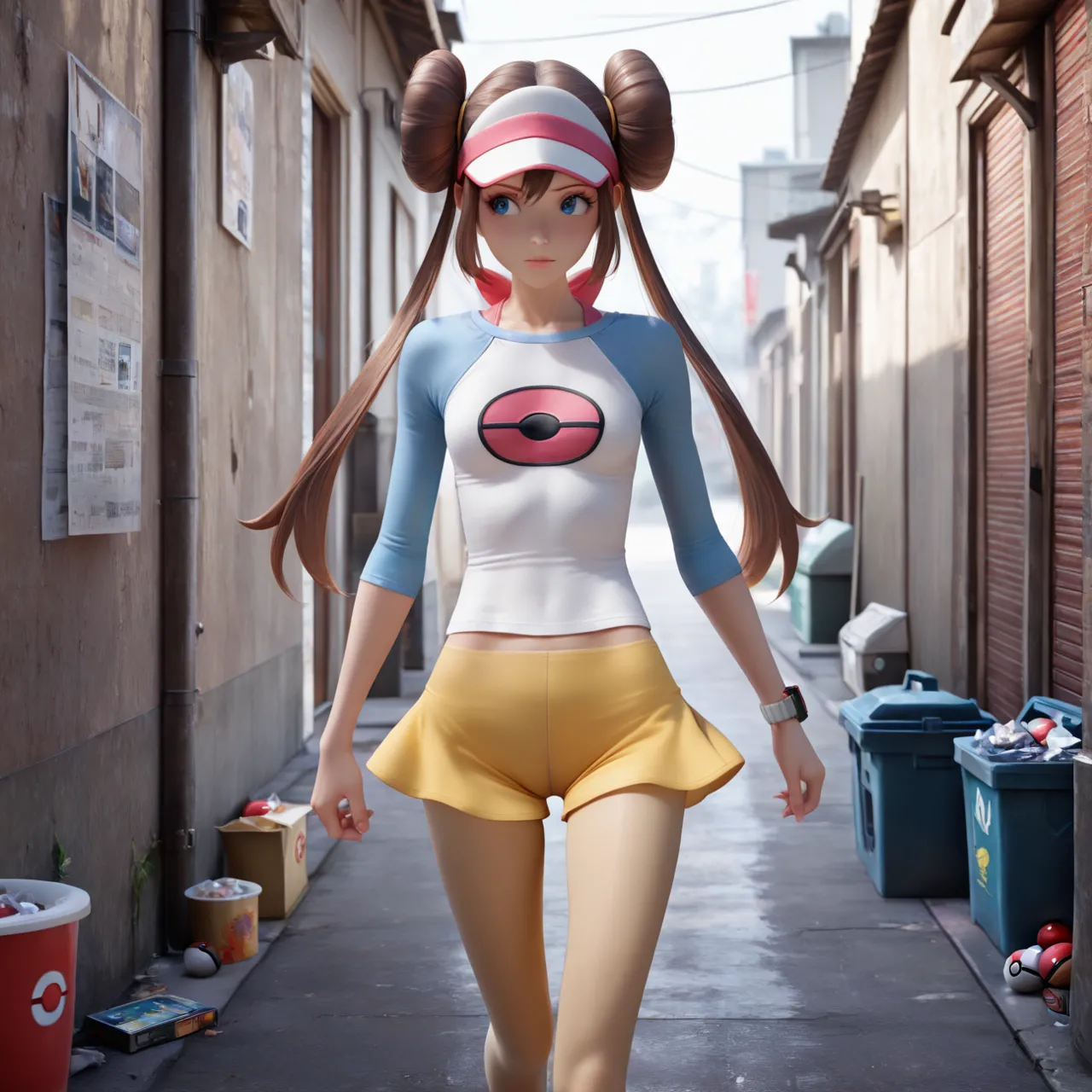 If Rosa walk into the back alley page 5 full