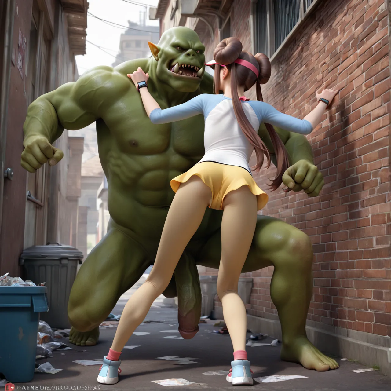 If Rosa walk into the back alley page 6 full