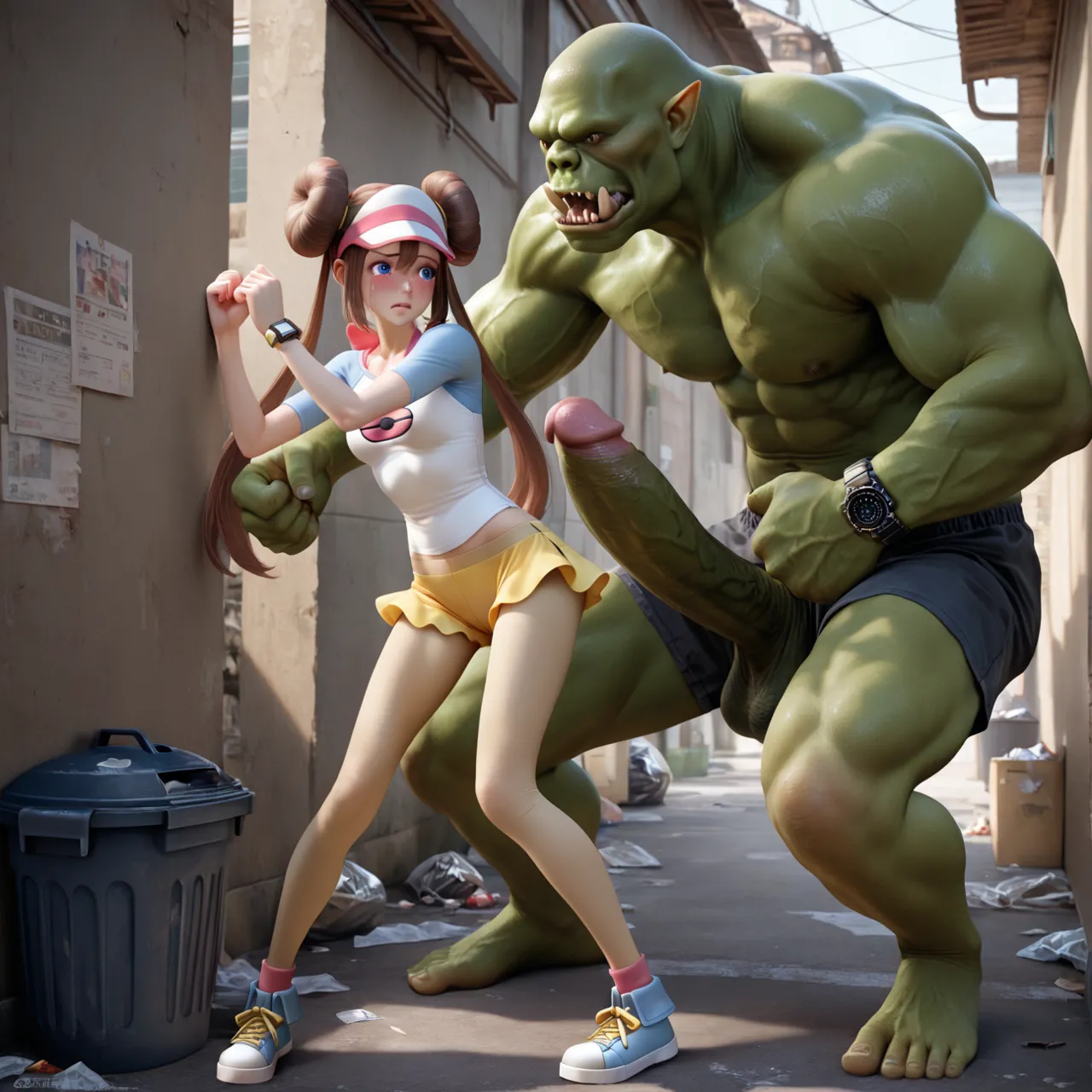 If Rosa walk into the back alley page 7 full