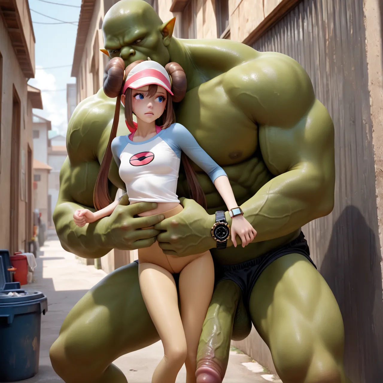 If Rosa walk into the back alley page 8 full