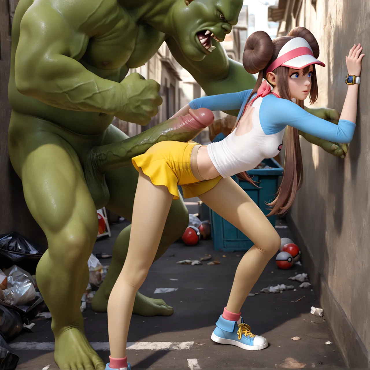 If Rosa walk into the back alley page 9 full