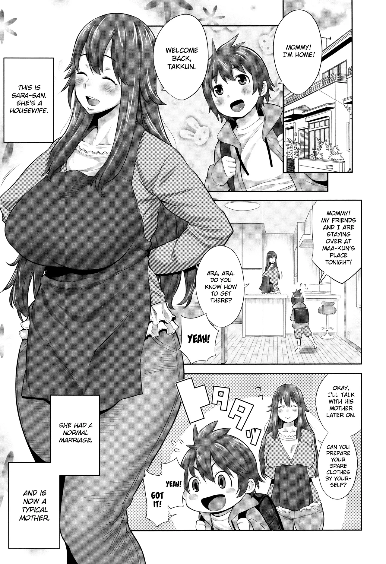 Sono Haha, Chijo ni Tsuki | This Mother is a Pervert page 1 full