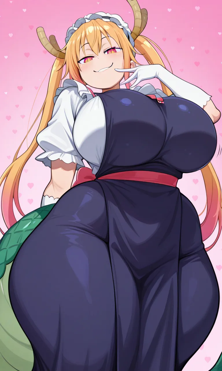 Kobayashi-san maid dragon - Tohru daidoujipv ai generated page 1 full