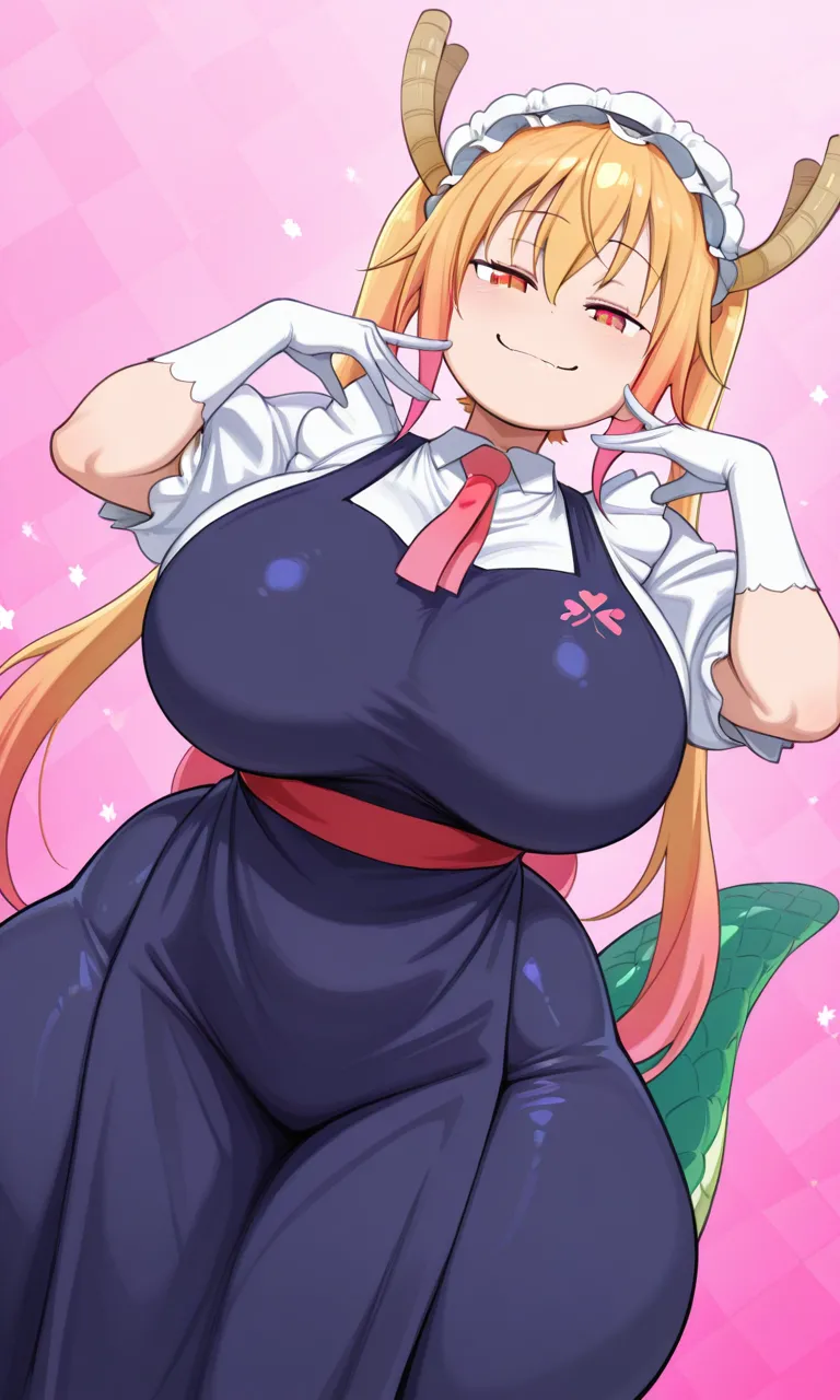 Kobayashi-san maid dragon - Tohru daidoujipv ai generated page 2 full
