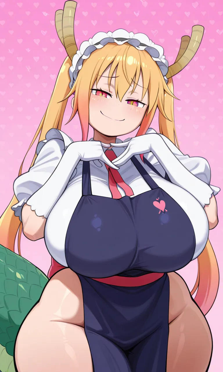 Kobayashi-san maid dragon - Tohru daidoujipv ai generated page 3 full