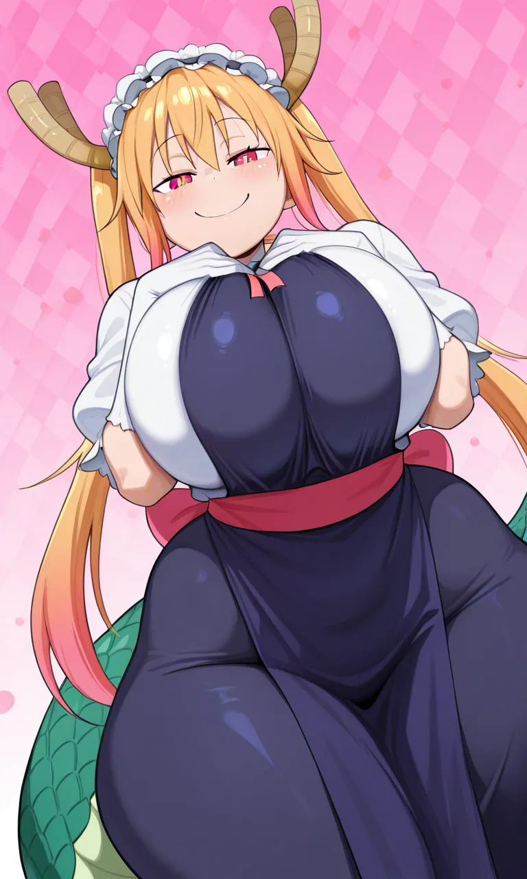 Kobayashi-san maid dragon - Tohru daidoujipv ai generated page 7 full