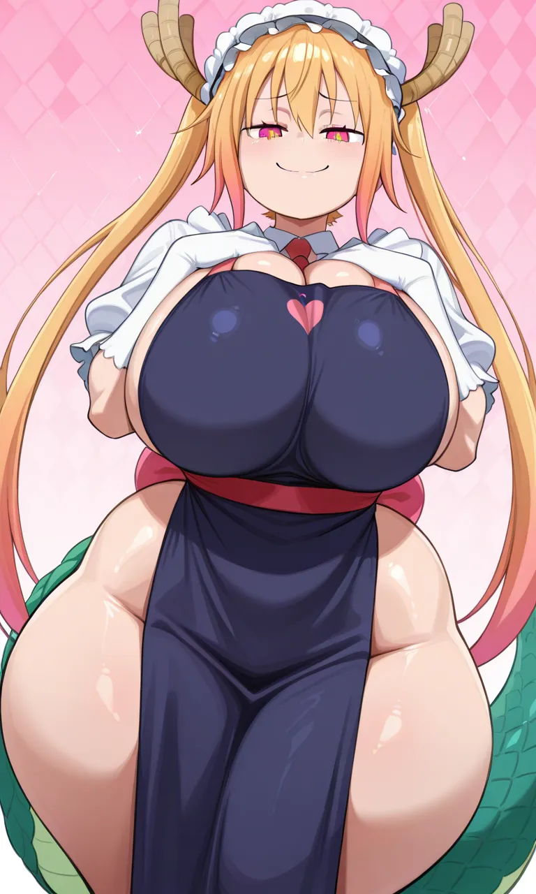 Kobayashi-san maid dragon - Tohru daidoujipv ai generated page 9 full