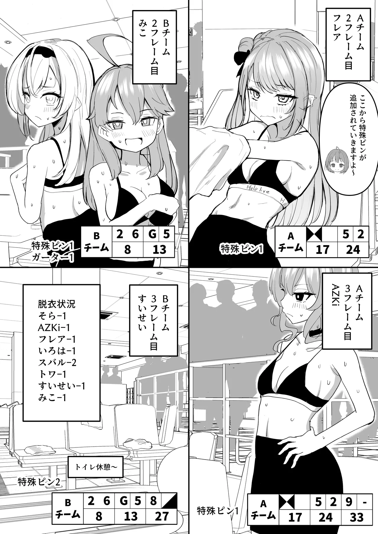 脱衣ボウリング page 4 full