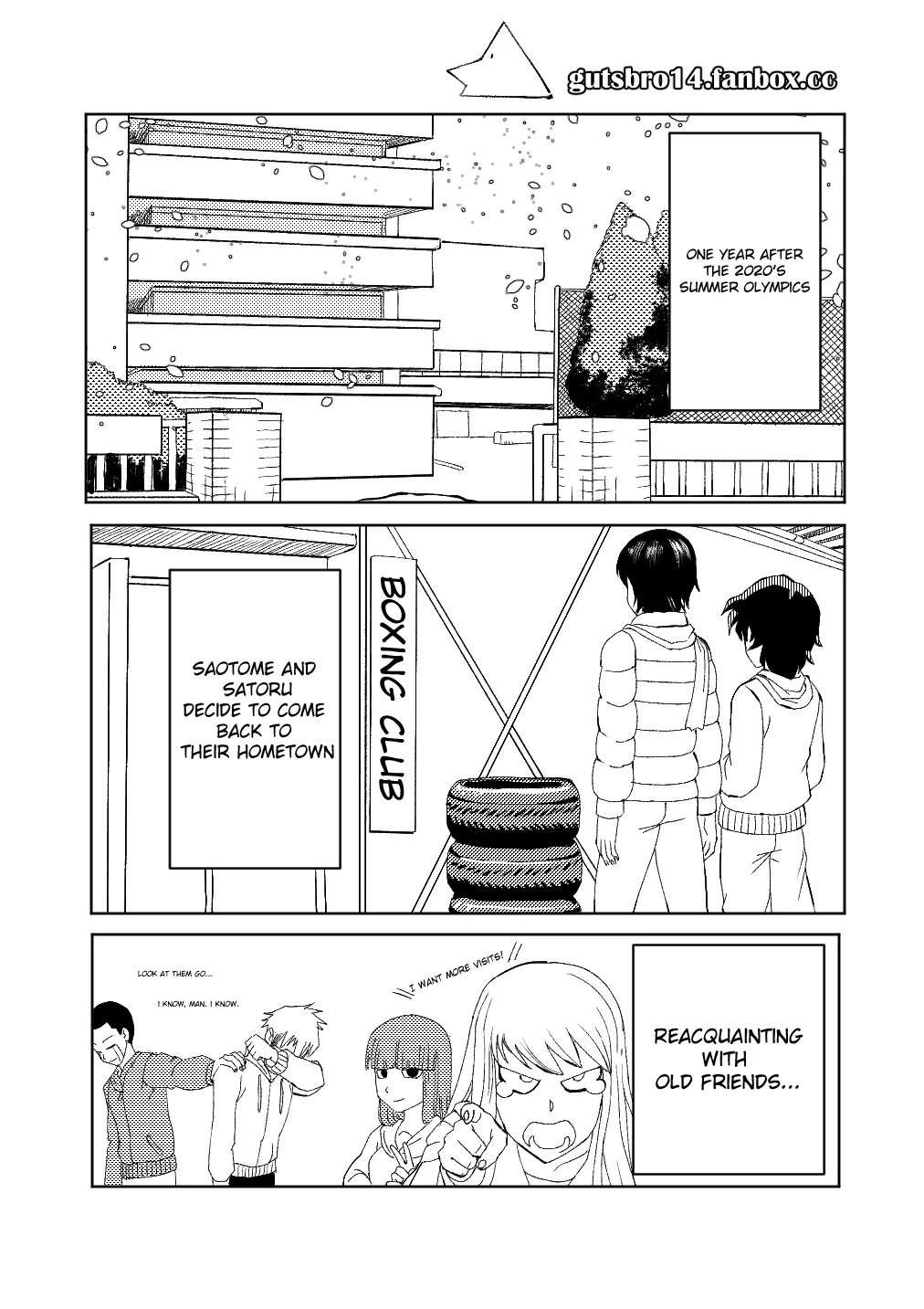 Saotome: Ringside page 3 full