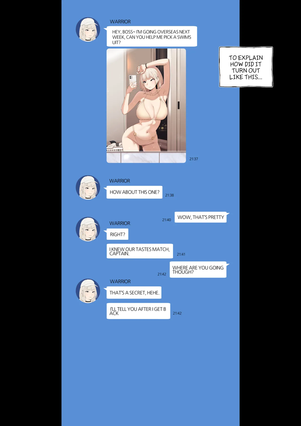 Story of when I went to GAMER'S GATHERING and I WAS THE ONLY MAN there 2 page 7 full