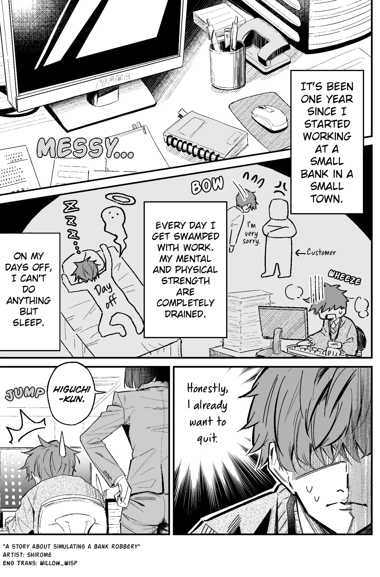 A Story About Simulating a Bank Robbery page 3 full