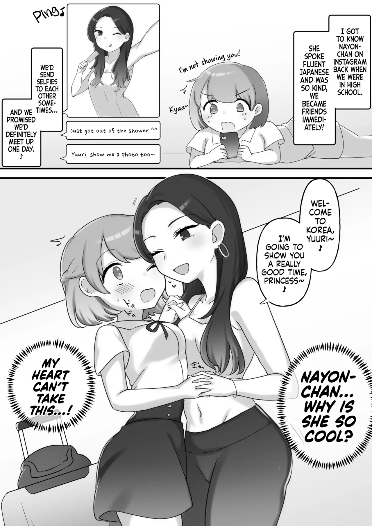 Nikkan Yuri Ecchi | Japan-Korea Yuri Sex page 4 full