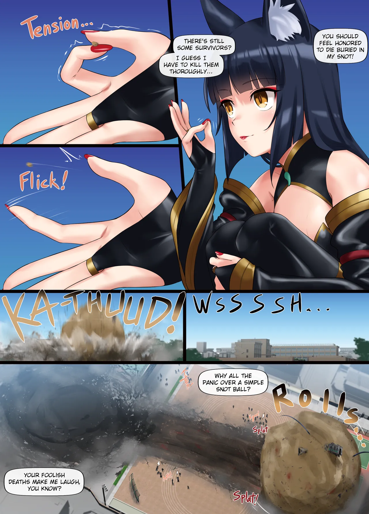 Wicked & Naughty Giant Fox Menou-chan page 10 full