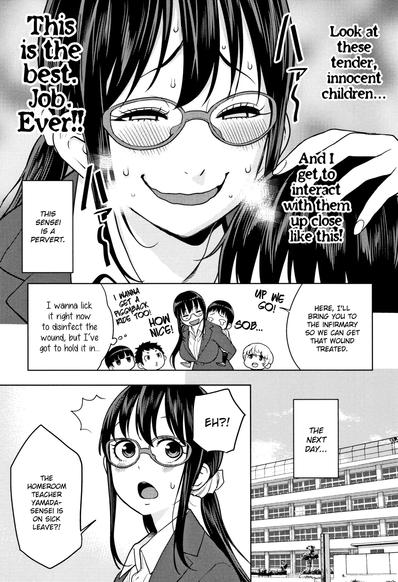 Yarisugi Seikyouiku! ~Hentai Onna Kyoushi Kikiippatsu~  | Sex Education That Went Too Far page 3 full