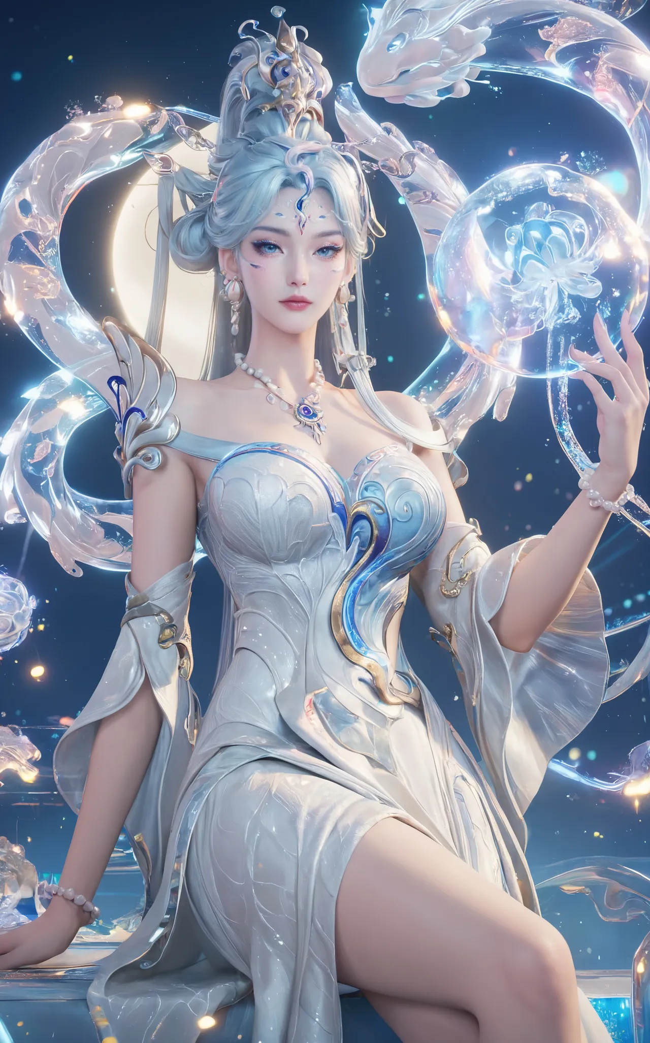 王者荣耀-女娲-愿照·千秋盛 page 1 full