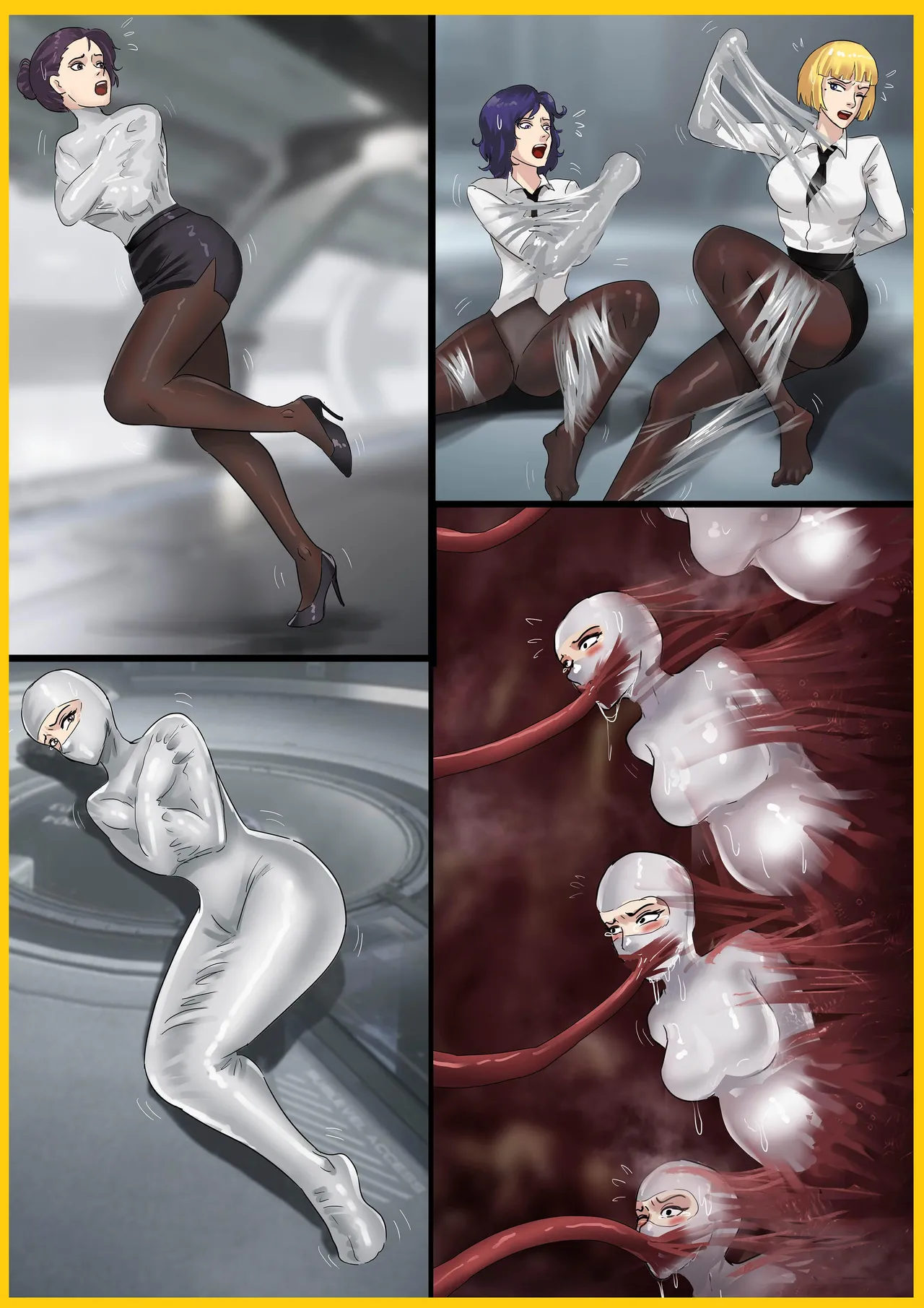 工厂参观——全包陷阱绑架 page 1 full