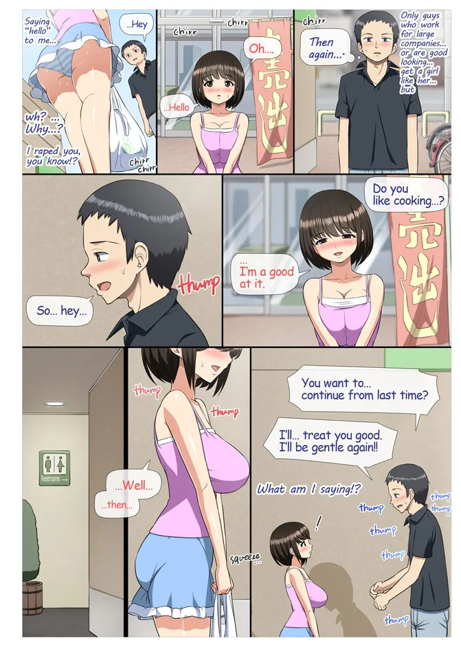 Chikan Shita Joshikousei to Sonogo, Musabori Au you na Doero Junai | The Molestation That Became Avid Hyper-Erotic Love page 10 full