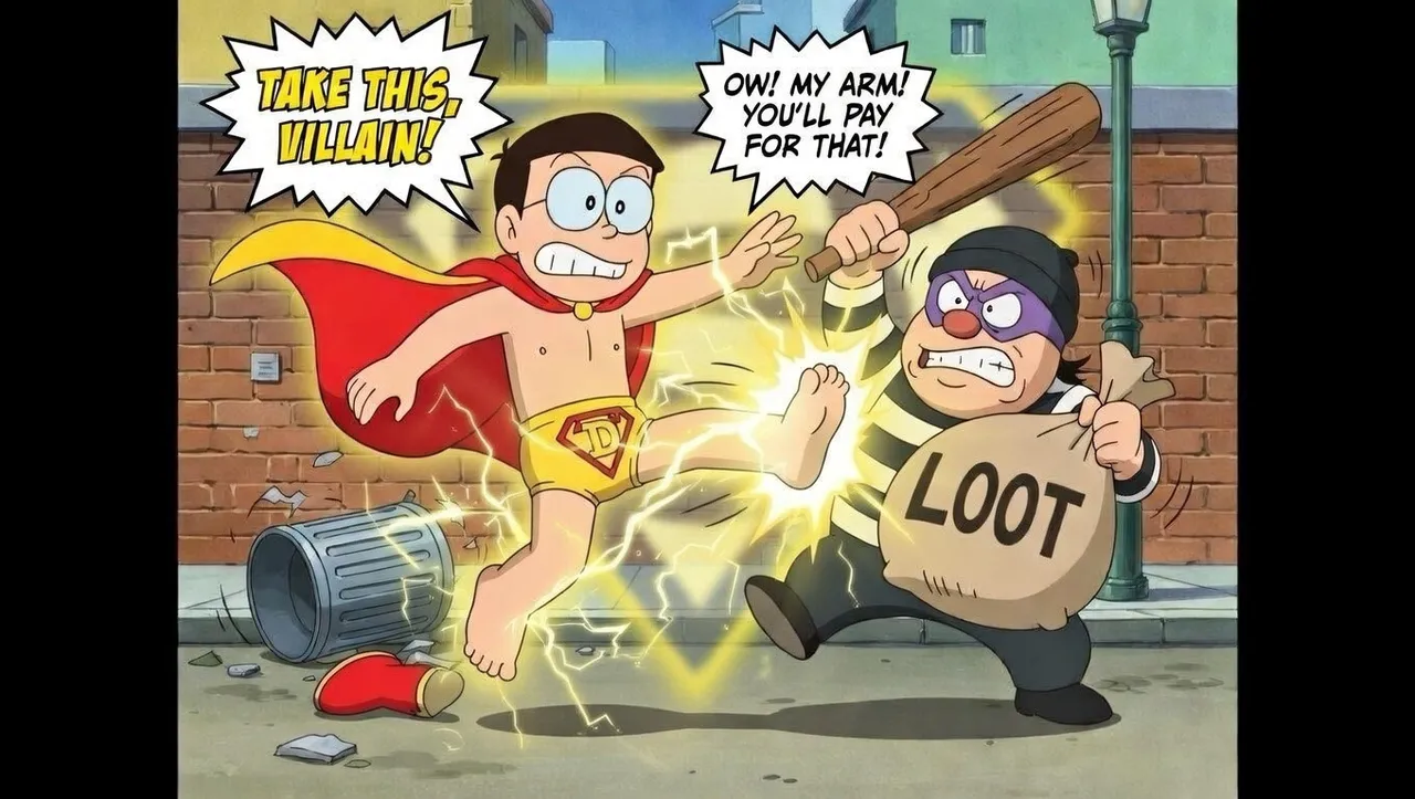 Golden Pants Man page 4 full