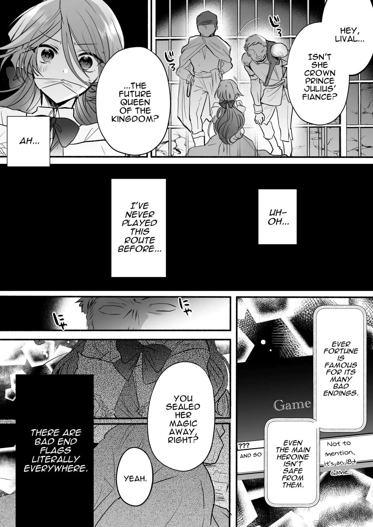 Majutsushi no Henai 〜 Baddo ED Tensei Akuyaku Reijō, Shukuteki no Hazudatta Jijū ni Torawareru 〜 I A Mage's Affection ~reincarnated as the villainess in a bad end, I am captured by my mortal enemy~ page 5 full