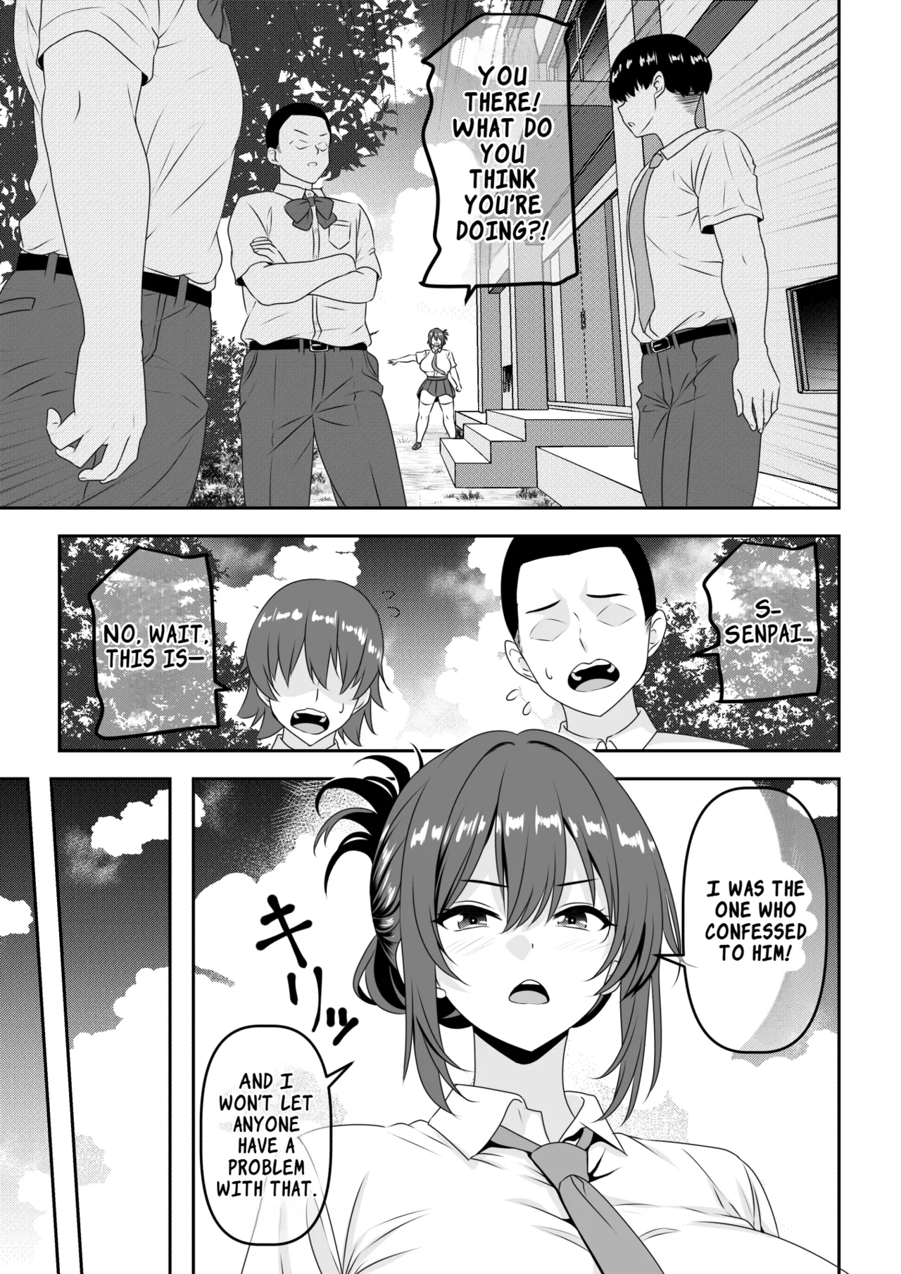 Teisou Gyakuten - Tayoreru Oujisama-kei no Senpai, Hatsu H de Kusso Nasakenai Koshiheko Sourou Sex o Urou Shiteshimau | Chastity Reversal- The Reliable Prince-Type Senpai Is Pathetically Quick in Bed During Our First Time page 4 full
