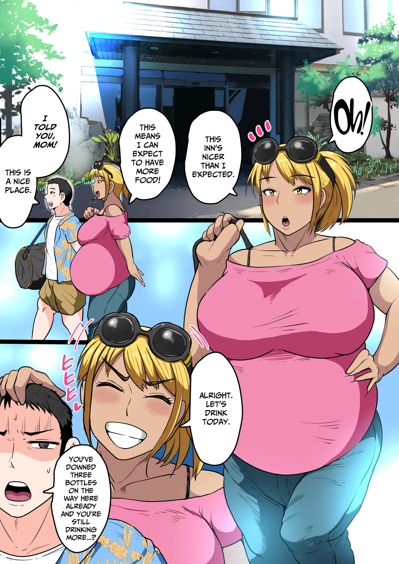 Moto Yan Kaa-chan wa Botebara Ninshin page 1 full