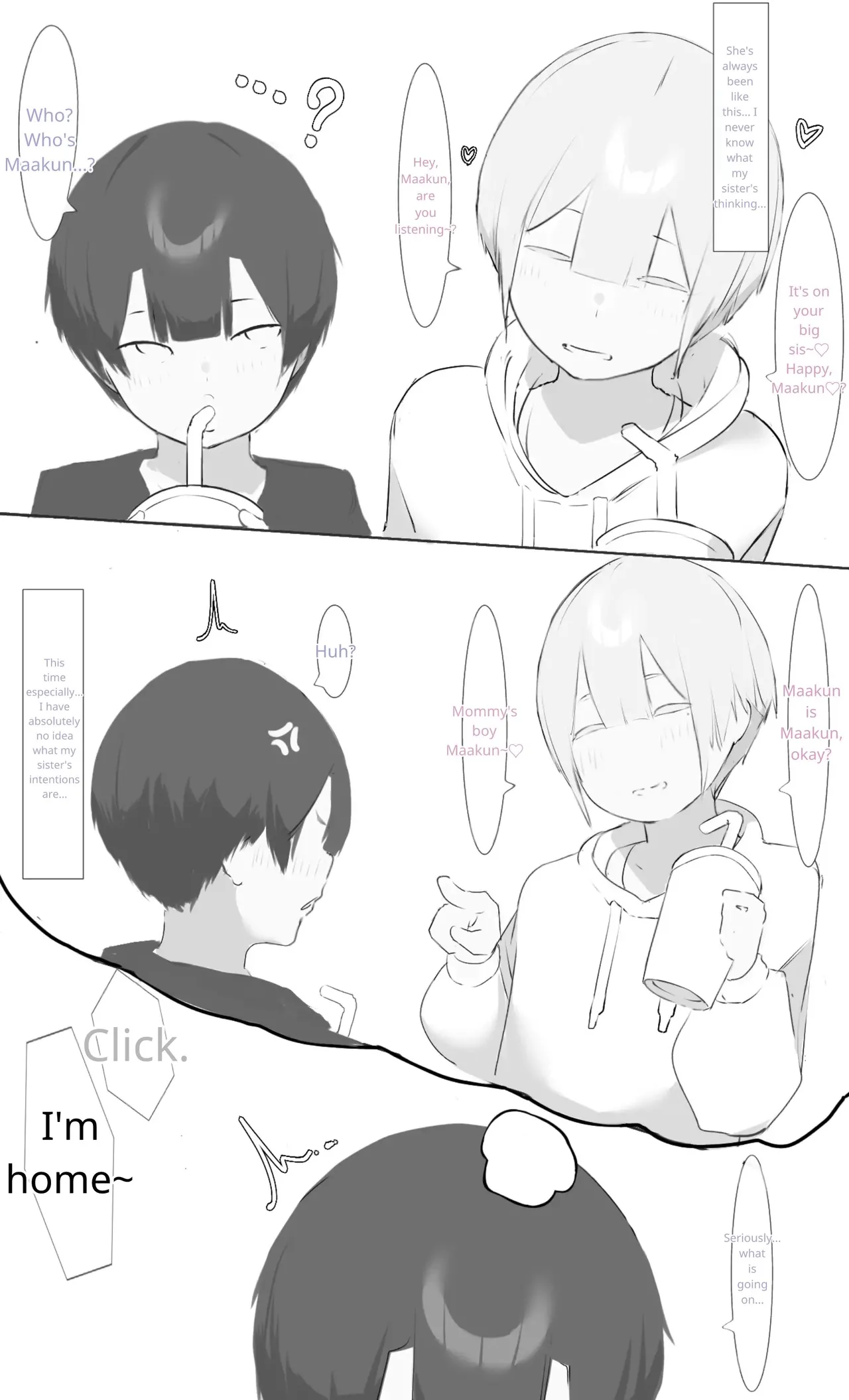 Onee-chan wa Milk Aji page 4 full