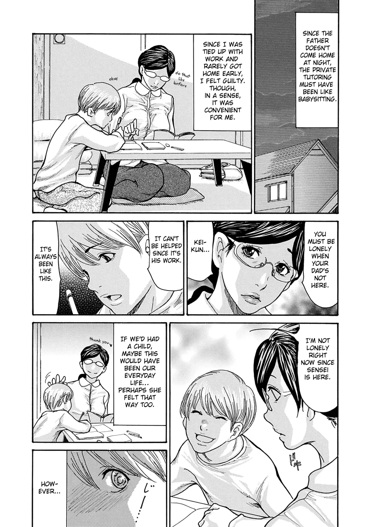 Shikkarimono no Tsuma ga Kinjo no Fushi ni Netorarete Kairaku Ochi Suru made chapter 1-4 page 9 full