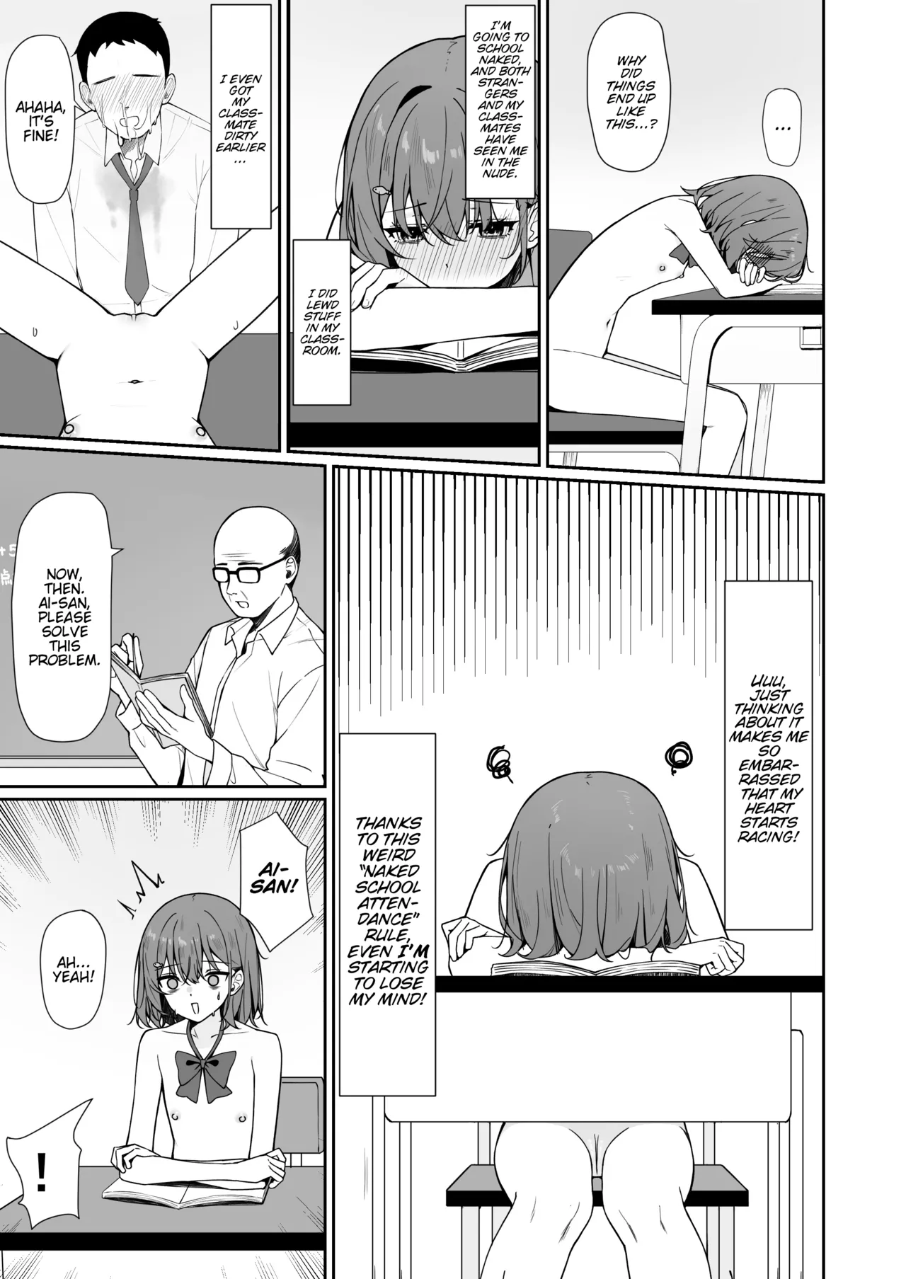 Kyou Kara Zenra Toukou 2 | Starting Today, I'll be Going to School Naked 2 page 1 full