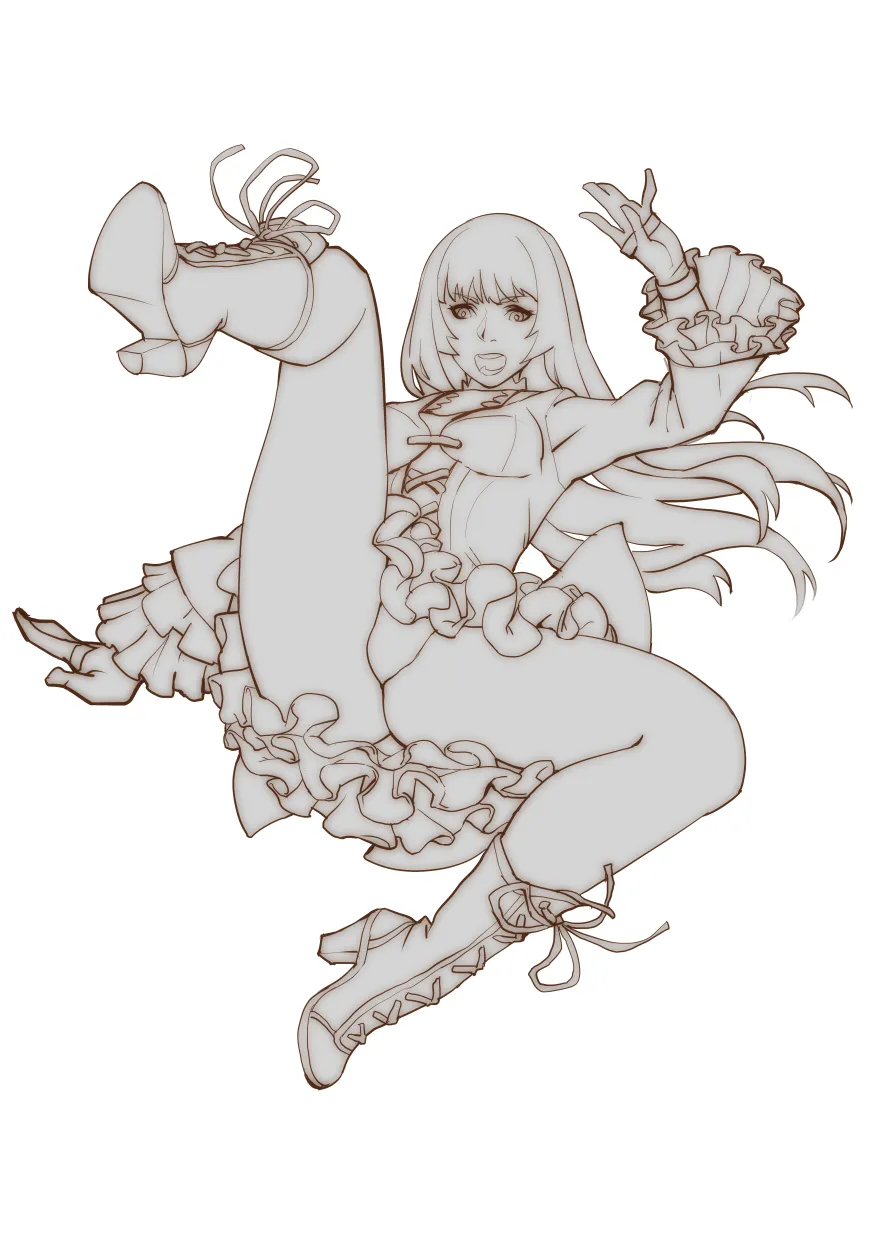 莉莉（铁拳）的人棍处刑 page 2 full