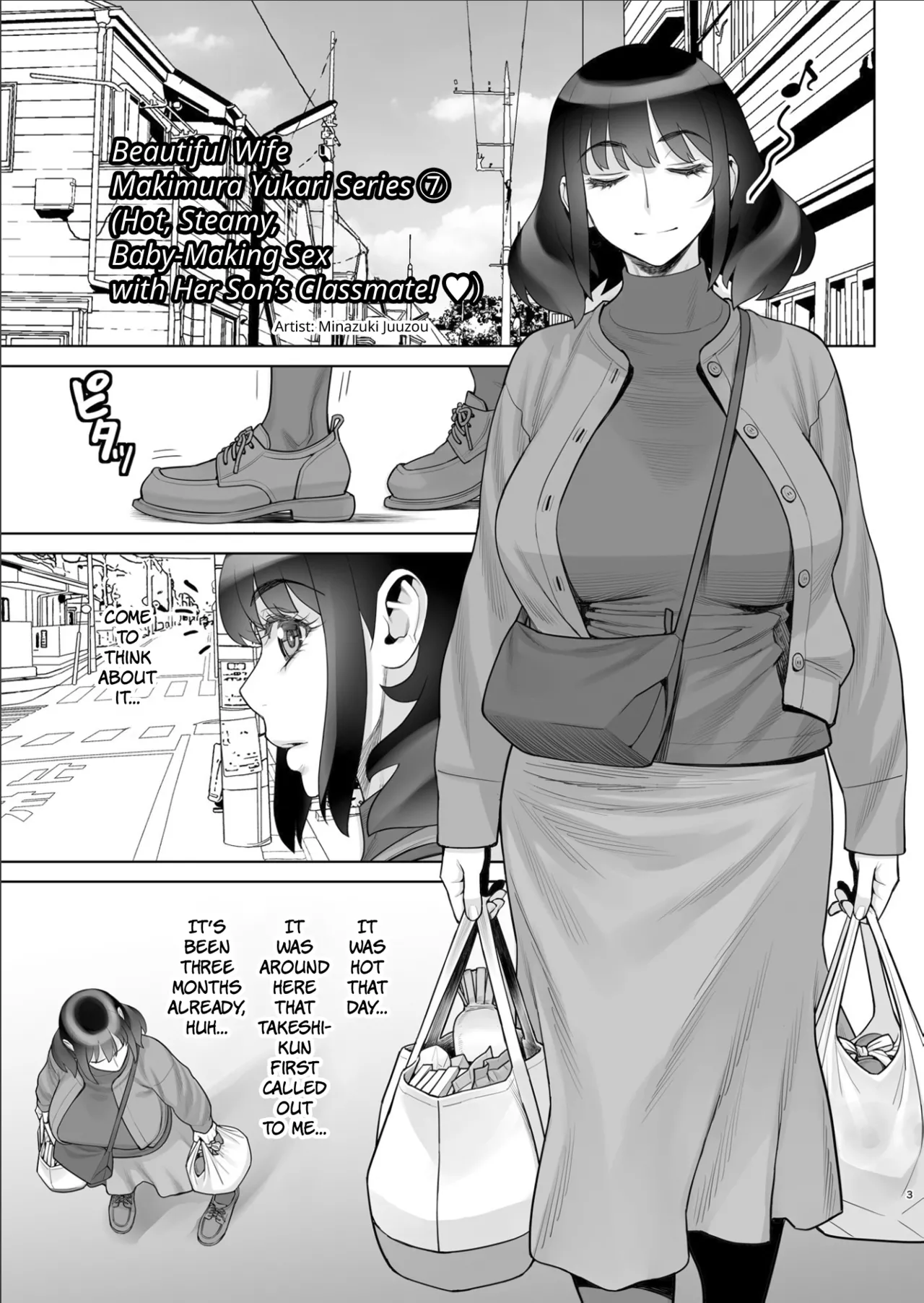 Bijin Tsuma Makimura Yukari Series 7 - Musuko no Doukyuusei to Otto Kounin Haramase SEX | Hot, Steamy, Baby-Making Sex With Her Son's Classmate! page 2 full