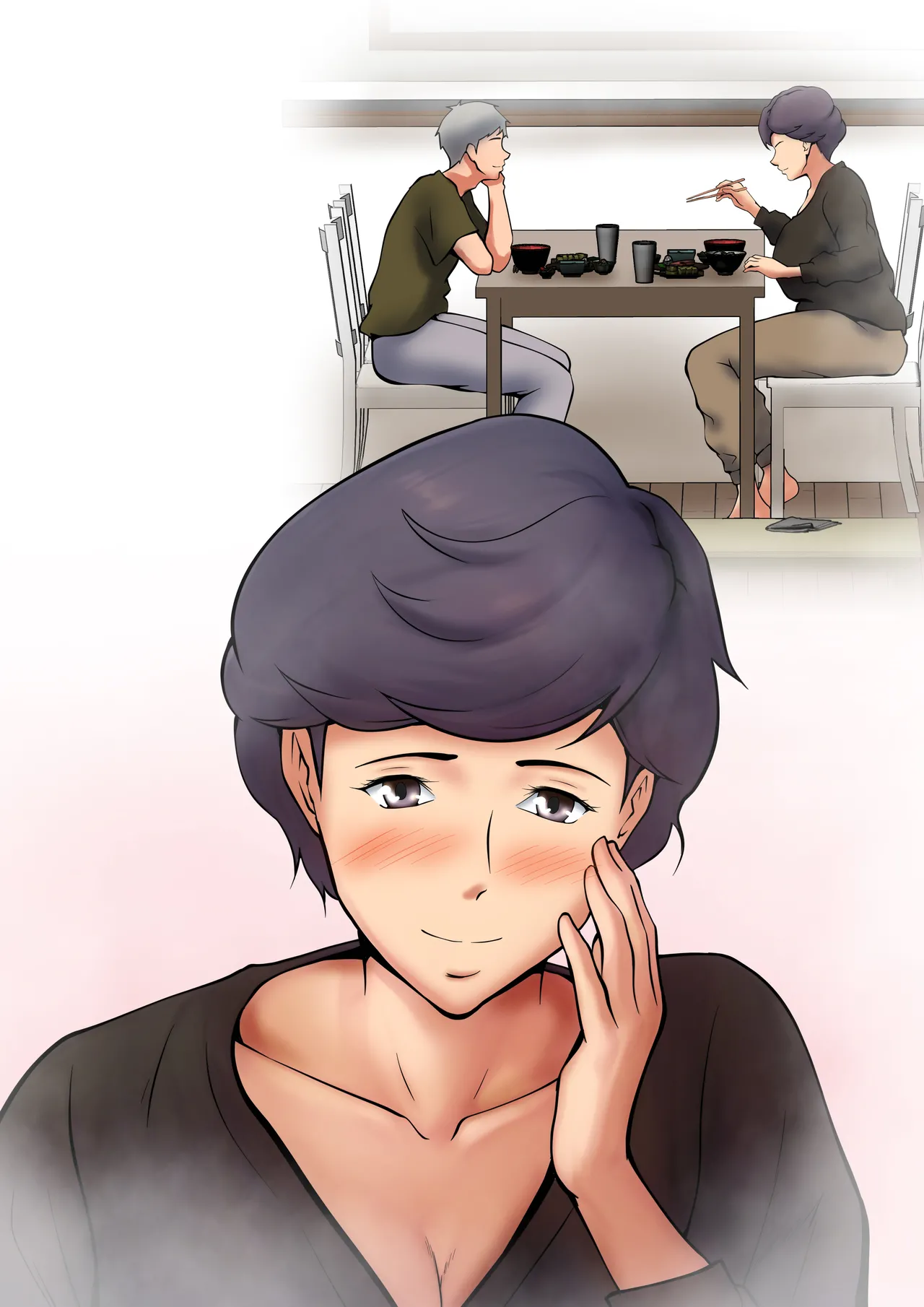 Shikatanaku Kaa-chan to Sex Shimasu 6 page 4 full