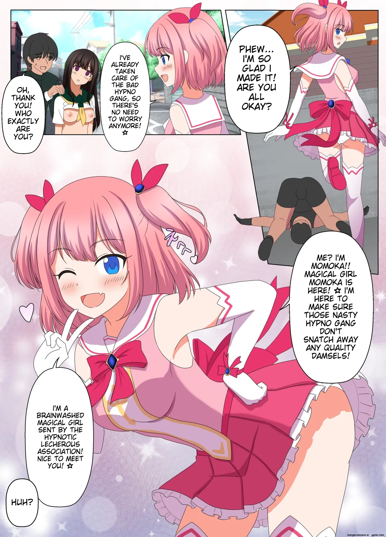 助けてくれた魔法少女が敵対組織の駒 page 2 full