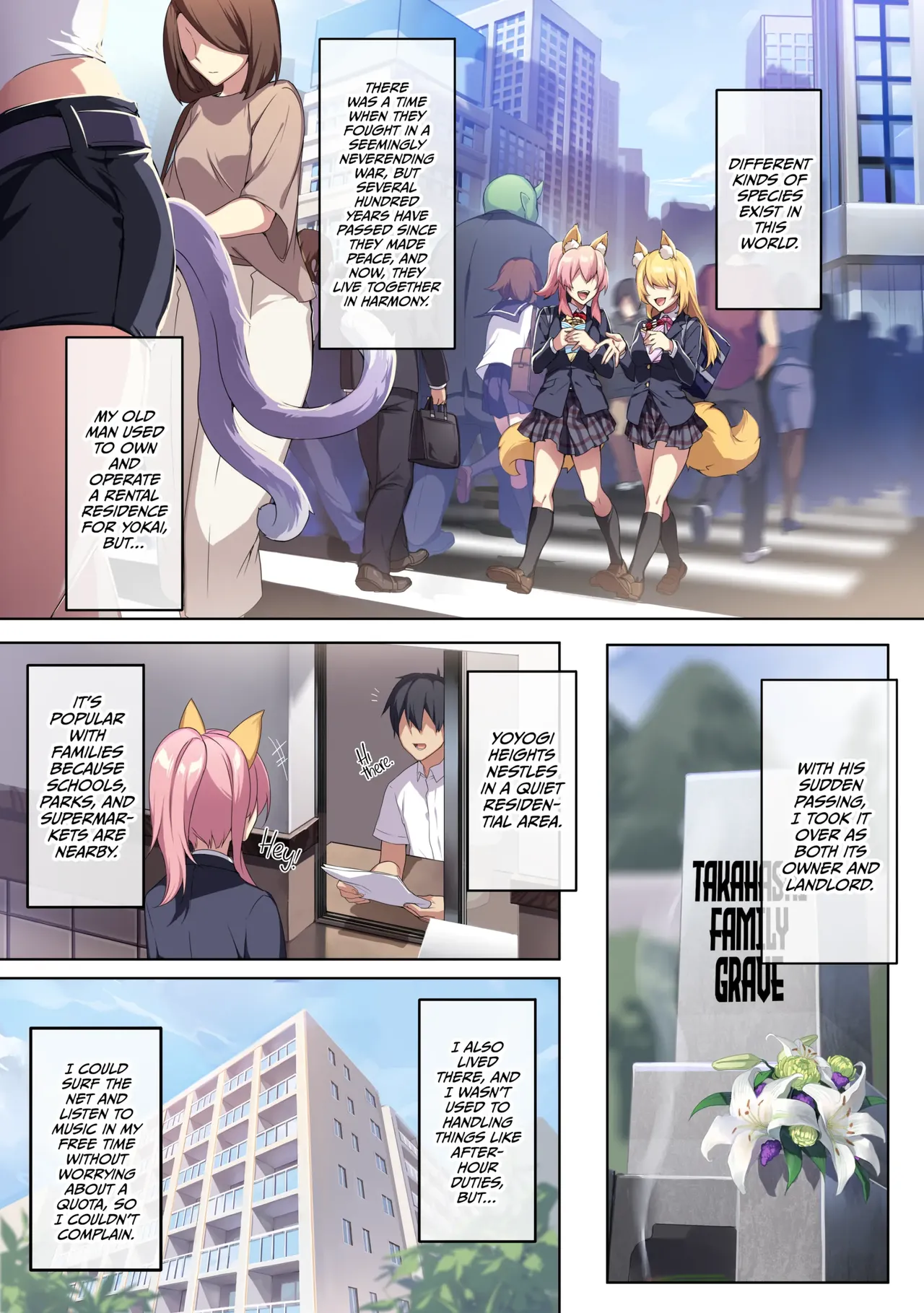 The Shy Snow Woman and The Cursed Ring   Chapter 1 page 2 full