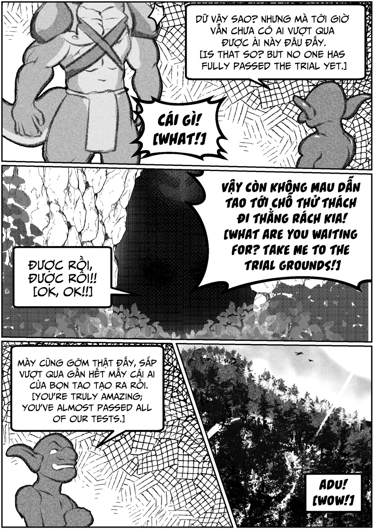 Warrior and Goblins game page 6 full